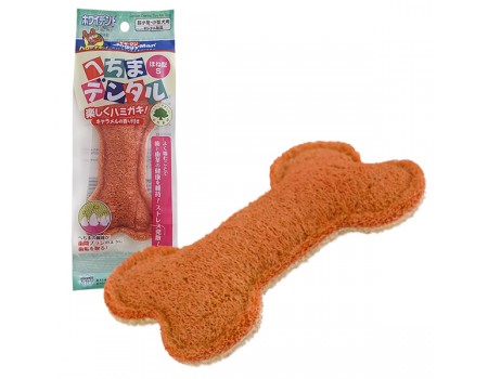 Жевательная игрушка DoggyMan Loofah Bone КОСТЬ ЛЮФА для чистки зубов собак, вкус карамели, 6х12см