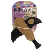 DoggyMan Leather Bird ДОГГИМЕН ПТИЧКА КОЖАНАЯ жевательная игрушка с пищалкой для собак