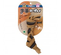 DoggyMan Leather Rope Bone ДОГГИМЕН КОСТЬ С УЗЛАМИ КОЖАНАЯ плетеная же..