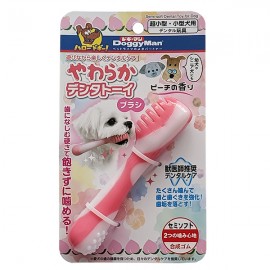 Іграшка для собак DoggyMan Toothbrush Semi-soft Dental Toy ЗУБНА ЩІТКА..