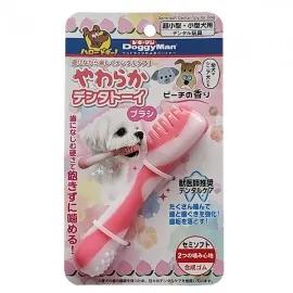 Іграшка для собак DoggyMan Toothbrush Semi-soft Dental Toy ЗУБНА ЩІТКА..