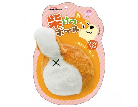 DoggyMan Shiba Inu ДОГГІМЕН ШИБА-ІНУ м’яка іграшка з дзвіночком для собак