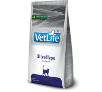 Сухой корм Farmina Vet Life UltraHypo для кошек, при пищевой аллергии,..