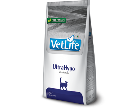 Сухой корм Farmina Vet Life UltraHypo для кошек, при пищевой аллергии, (22561) 400 г