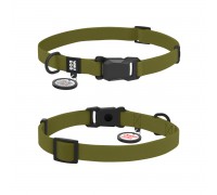 Нашийник для собак водостійкий WAUDOG Magnet c QR , магнітна пряжка, X..