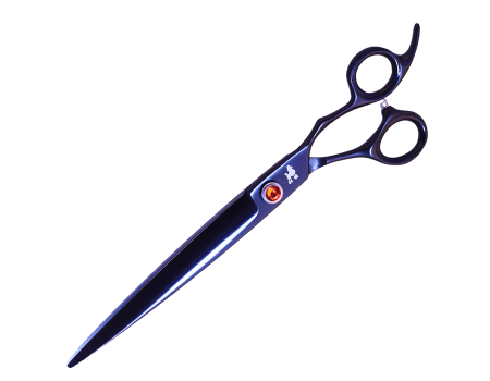 Ножиці грумерські Dezynadog Ignis 8 Straight Scissor, прямі, для стрижки собак, японська нержавіюча сталь 440c, 8 дюймів