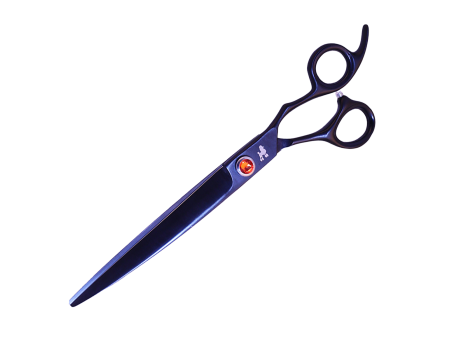 Ножницы грумерские Dezynadog Ignis 7.5 Curved Scissor, изогнутые, для стрижки собак, японская нержавеющая сталь 440c