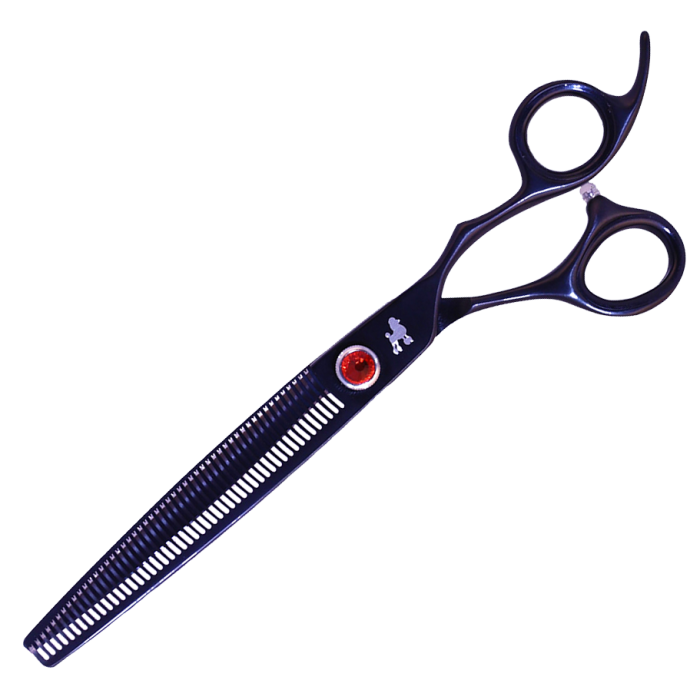 Ножницы грумерские Dezynadog Ignis 7 50T Blender Scissor, филировочные, для стрижки собак, японская нержавеющая сталь 440c