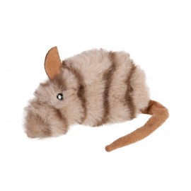 Іграшка для котів Мишка з котячої м'ятою GiGwi Catnip, штучне хутро, к..