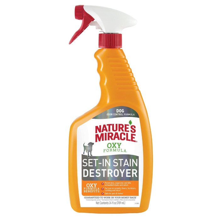 Спрей 8in1 для собак для устранения пятен и запахов NM Dog Orange Oxy Spray 709мл