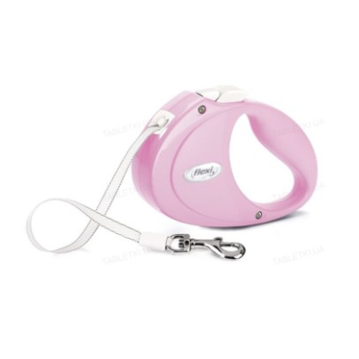 Поводок- Рулетка Flexi "PUPPY",XS: 2м, розовый