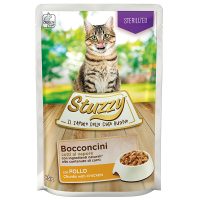 Stuzzy Cat Sterilized Chicken ШТУЗИ СТЕРИЛАЙЗИД КУРКА в соусе консервы для стерилизованных кошек, влажный корм, пауч 85г