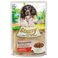 STUZZY Dog Beef ШТУЗИ ГОВЯДИНА в соусе корм для собак, пауч, 100г.