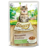STUZZY Cat Veal ШТУЗИ ТЕЛЯТИНА в соусе корм для кошек, пауч, 85г.