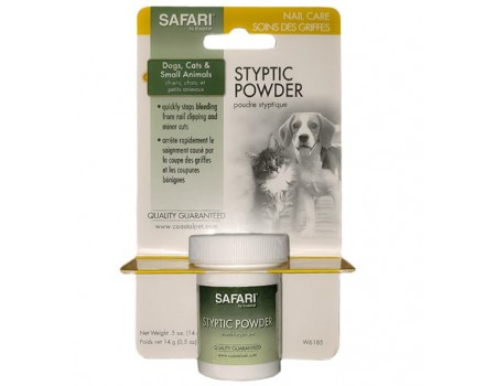 Safari Styptic Powder антисептический, кровеостанавливающий порошок , 0.014 кг.