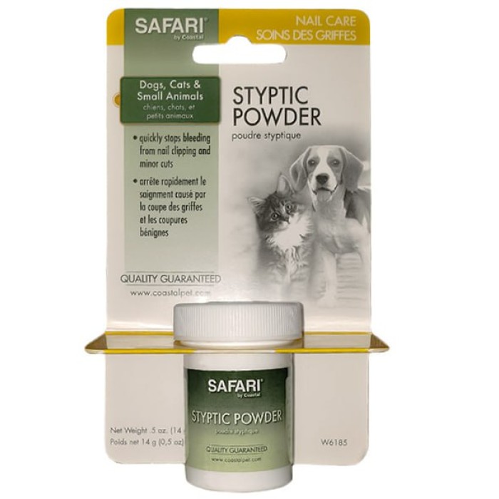 Safari Styptic Powder антисептичний, кровоспинний порошок 0,014 кг.