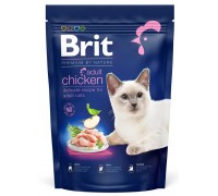 Brit Premium by Nature Cat Adult Chicken з куркою для дорослих кішок 1..