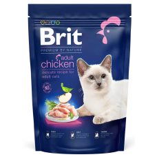 Brit Premium by Nature Cat Adult Chicken сухой корм для взрослых кошек (курица) 1.5 кг