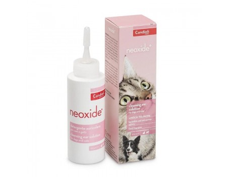 Candioli NEOXIDE (Кандиоли Неоксид) Лосьон для чистки ушей у собак и кошек  100мл 
