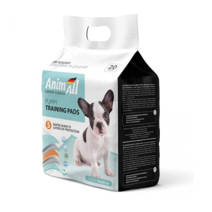 AnimAll Training Pads - пелюшки ЕнімАл для собак 60 х 60 см. 20шт