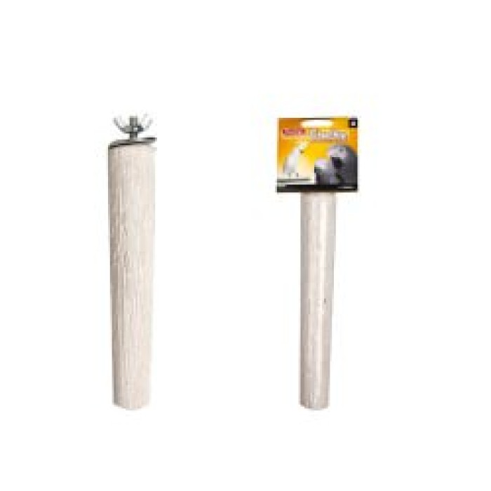 Flamingo  (ФЛАМИНГО) PERCH CALCIUM жердочка для птиц с кальцием для гигиены клюва и когтей , 22,5х3,5 см.