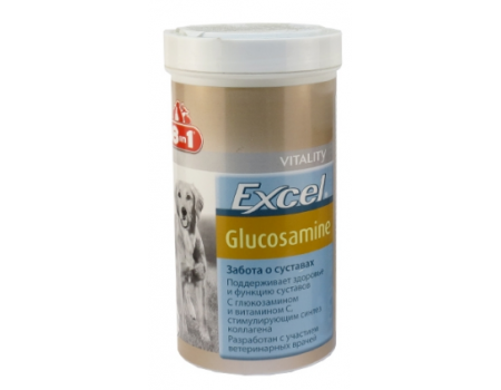 8in1 Excel Glucosamine Хондропротектор для собак таблетки 110 шт
