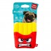 Игрушка для собак WAUDOG Fun Plush Картофель фри, плюш, Ш 12 см, Д 14,5 см  - фото 2