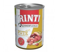 Беззерновой влажный корм Rinti Kennerfleisch mit Pute РИНТИ КЕННЕРФЛЯЙ..