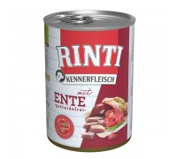 Беззерновой влажный корм Rinti Kennerfleisch mit Ente РИНТИ КЕННЕРФЛЯЙ..