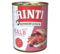 Беззерновой влажный корм Rinti Kennerfleisch mit Kalb РИНТИ КЕННЕРФЛЯЙ..