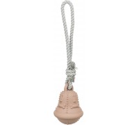 Игрушка Trixie для собак Рождественский колокольчик на верёвке для лак..