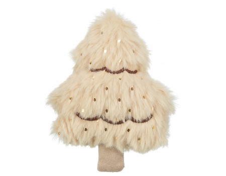 Іграшка Trixie для котів Різдвяна ялинка з котячою м’ятою, поліестер, 9,5 см