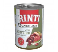 Беззерновой влажный корм Rinti Kennerfleisch mit Rentier РИНТИ КЕННЕРФ..