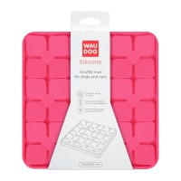 Коврик для поиска корма WAUDOG Silicone, 205х205х17 мм, розовый