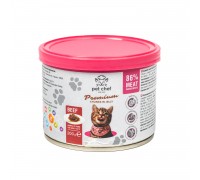 Корм вологий Pet Chef, Шматочки в желе для дорослих котів, з яловичино..