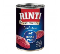 Беззерновой влажный корм Rinti Singlefleisch Exclusive Ross Pur РИНТИ ..