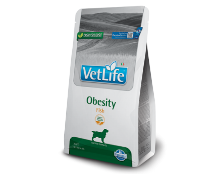 Сухой корм Farmina Vet Life Obesity для собак, диета для снижения лишнего веса, (25258) 2 кг