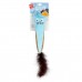 Игрушка для кошек Кролик голубой с шуршанием GiGwi ROOKIE HUNTER, текстиль, бумага, 38 см  - фото 2