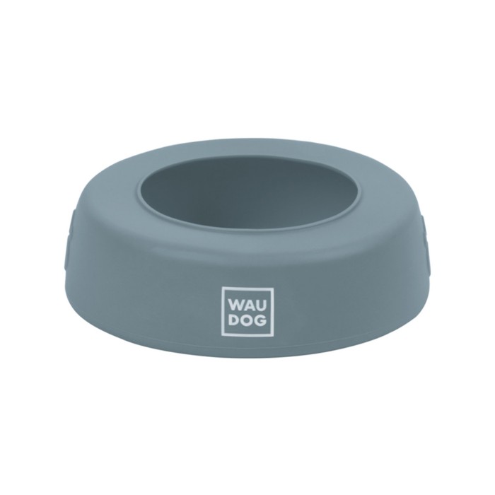 Миска-непроливайка WAUDOG Silicone, 750 мл, серый