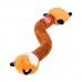 Іграшка для собак WAUDOG Fun Crunchy Лисиця, бавовна, поліестер, пластик, поролон, 37 см  - фото 4