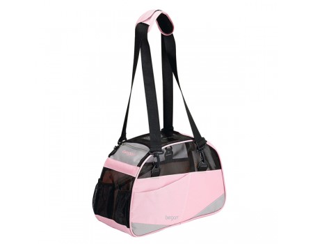 Bergan Voyager Comfort Carrier БЕРГАН ВОЯЖЕР КОМФОРТ сумка переноска для собак и кошек,  43х30х20 см , розовый, S.
