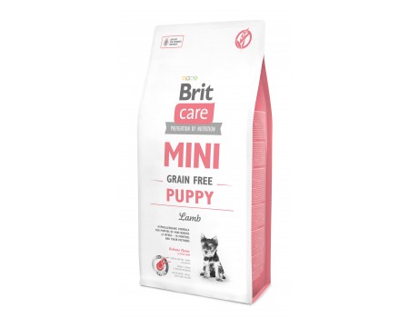 Brit Care GF Mini Puppy Lamb з ягнятком для цуценят малих порід 7 кг