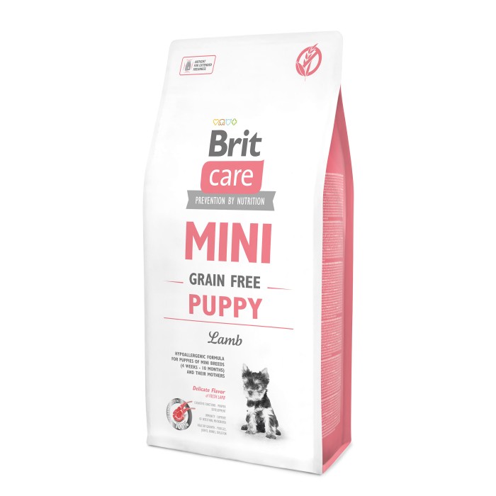 Brit Care GF Mini Puppy Lamb з ягнятком для цуценят малих порід 7 кг