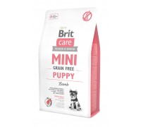 Brit Care GF Mini Puppy Lamb з ягнятком для цуценят малих порід 2 кг..