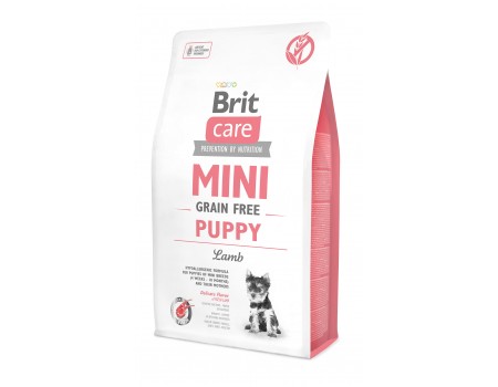 Brit Care GF Mini Puppy Lamb з ягнятком для цуценят малих порід 2 кг