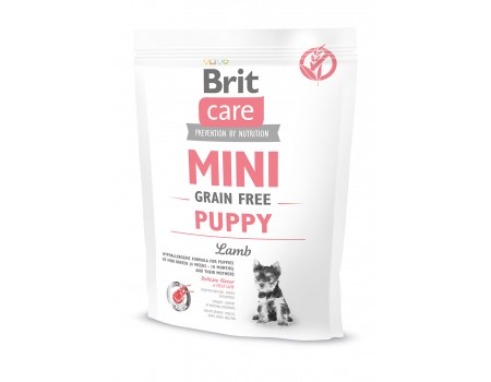 Brit  Care GF Mini  Puppy Lamb с ягненком для щенков малых пород 400г