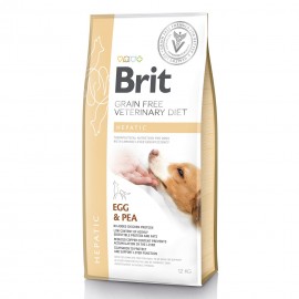 Brit GF VetDiets Dog Hepatic  Беззерновая диета при болезни печени с я..