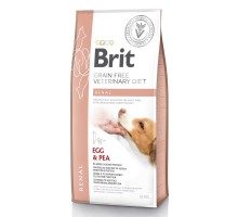 Brit GF Veterinary Diet Dog Renal  при почечной недостаточности с яйцо..