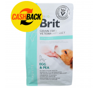 Brit GF Veterinary Diet Dog Struvite  при мочекаменной болезни с яйцом..