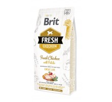Brit Fresh Chicken with Potato Adult Great Life 2,5 кг (курка)..
